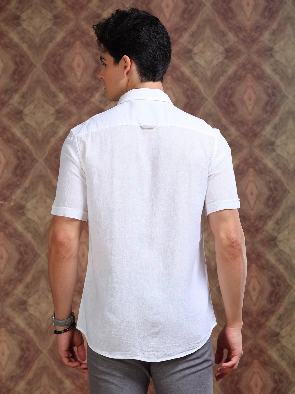MEN'S SNOW SOLID SLIM FIT SHIRT