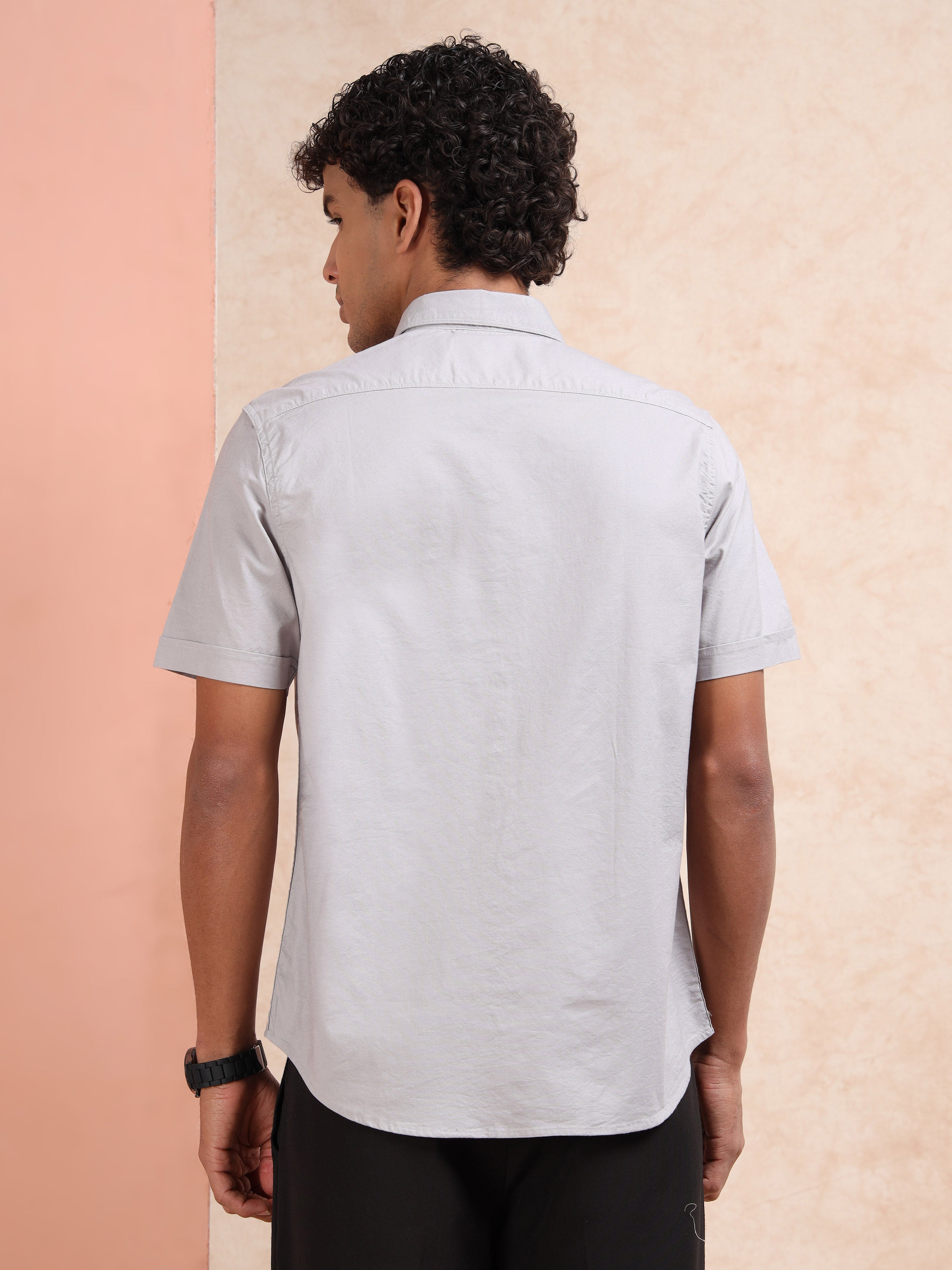 MEN'S MUDDY SOLID SLIM FIT SHIRT