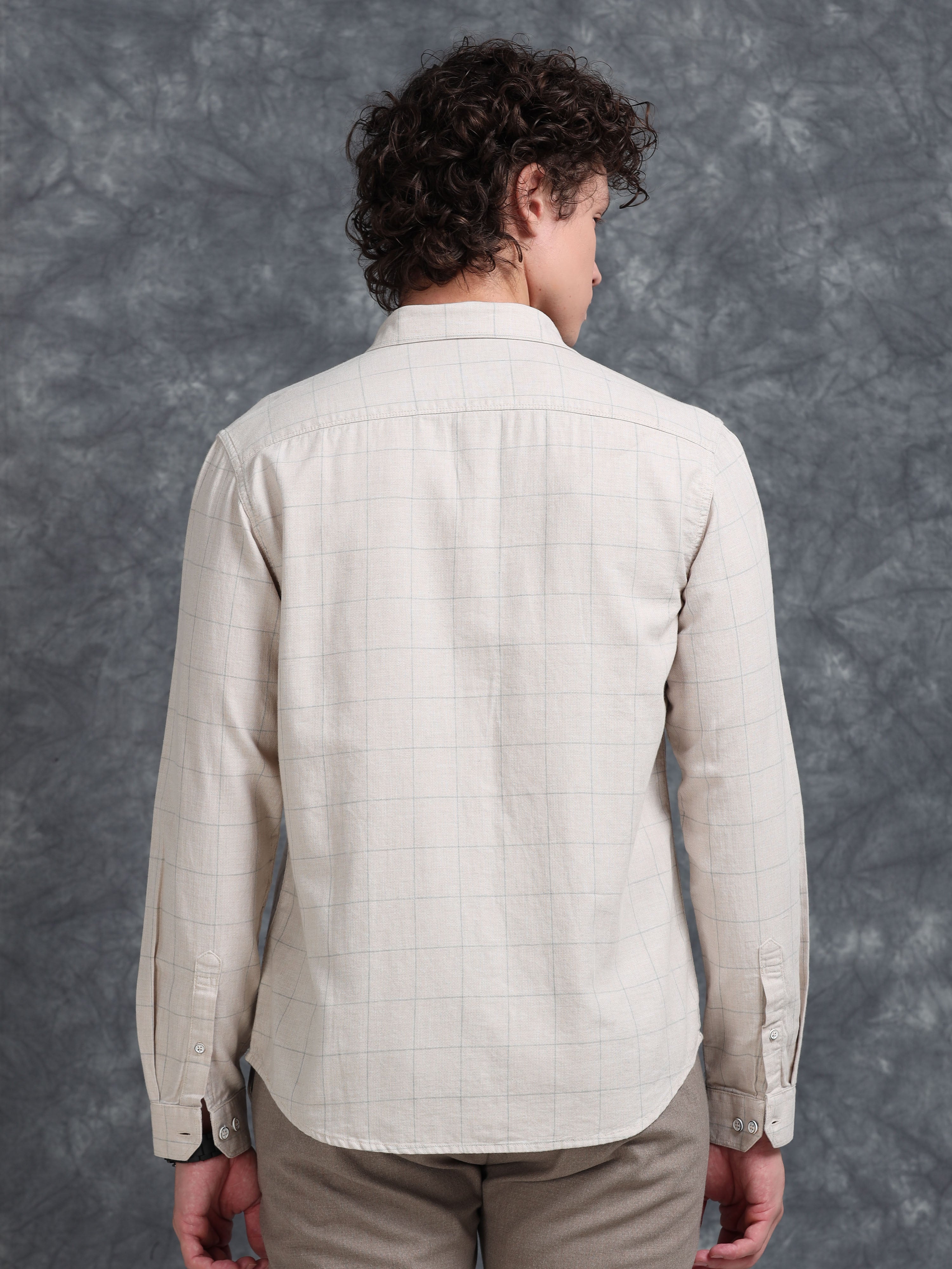 MEN'S SANDEL CHECKS SLIM FIT SHIRT