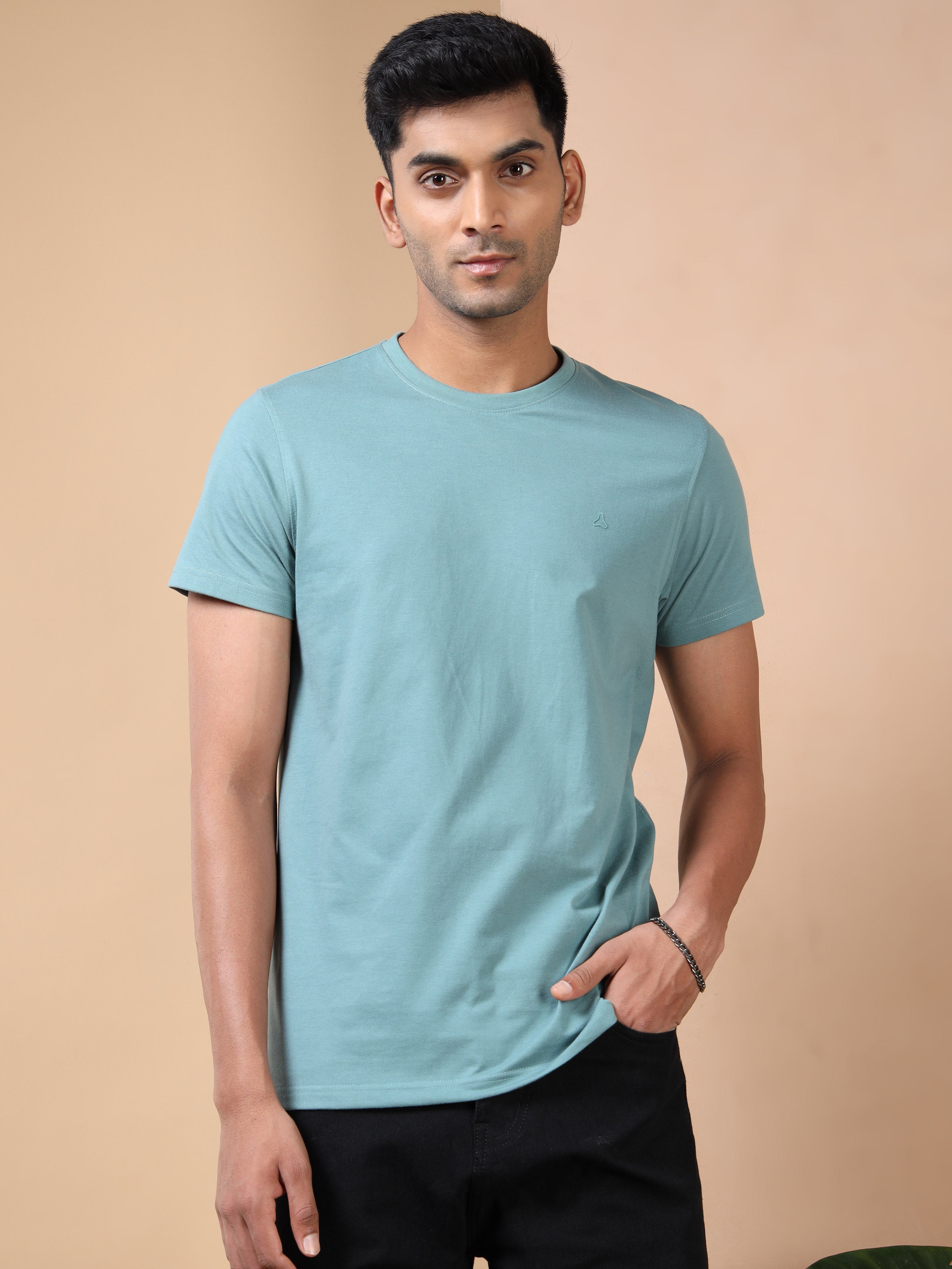 MEN'S LT GREEN / PINK / YELLOW SLIM FIT COMBO PACK TSHIRT