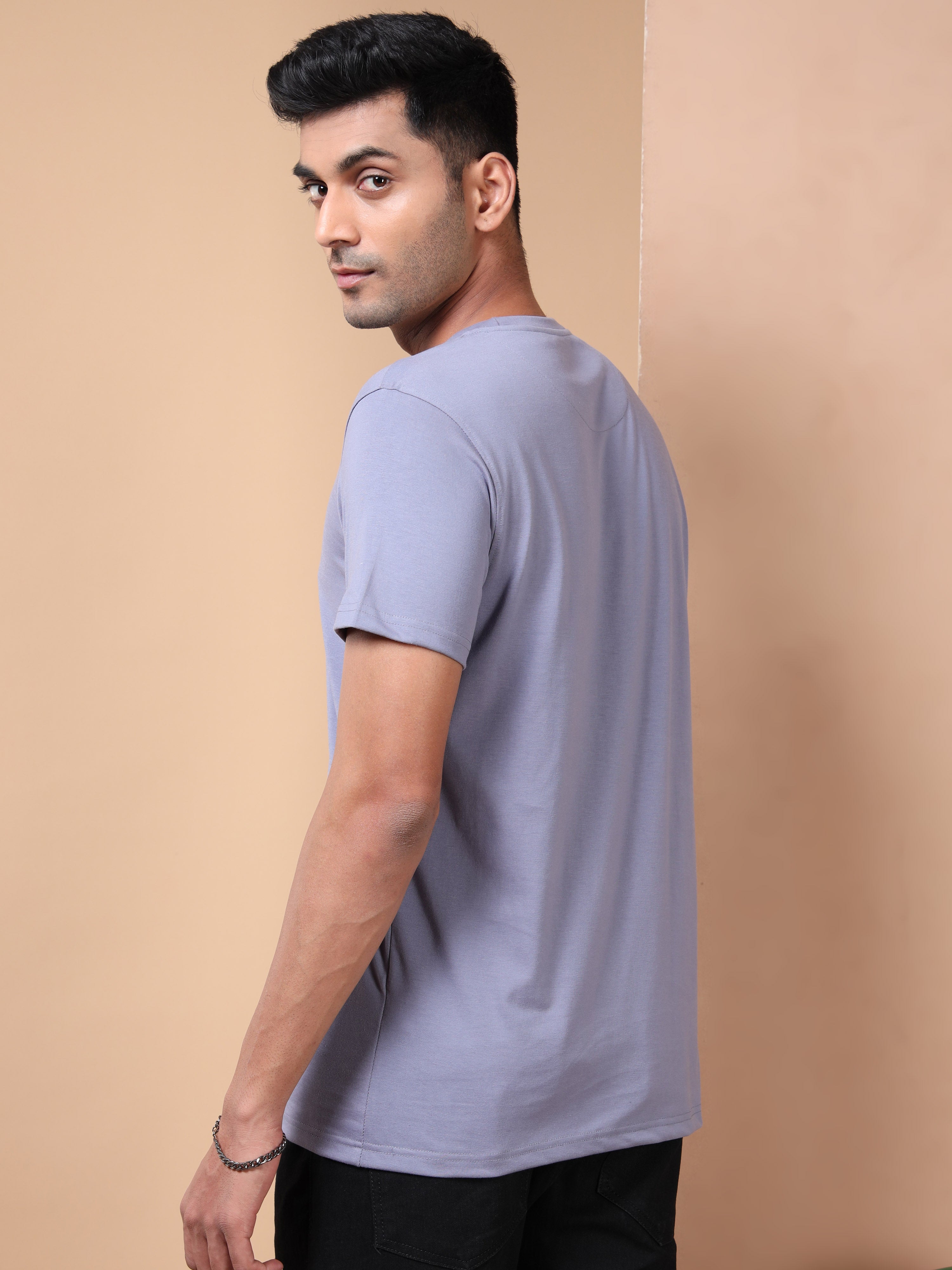 MEN'S GREY / LT BLUE / WHITE SLIM FIT COMBO PACK TSHIRT
