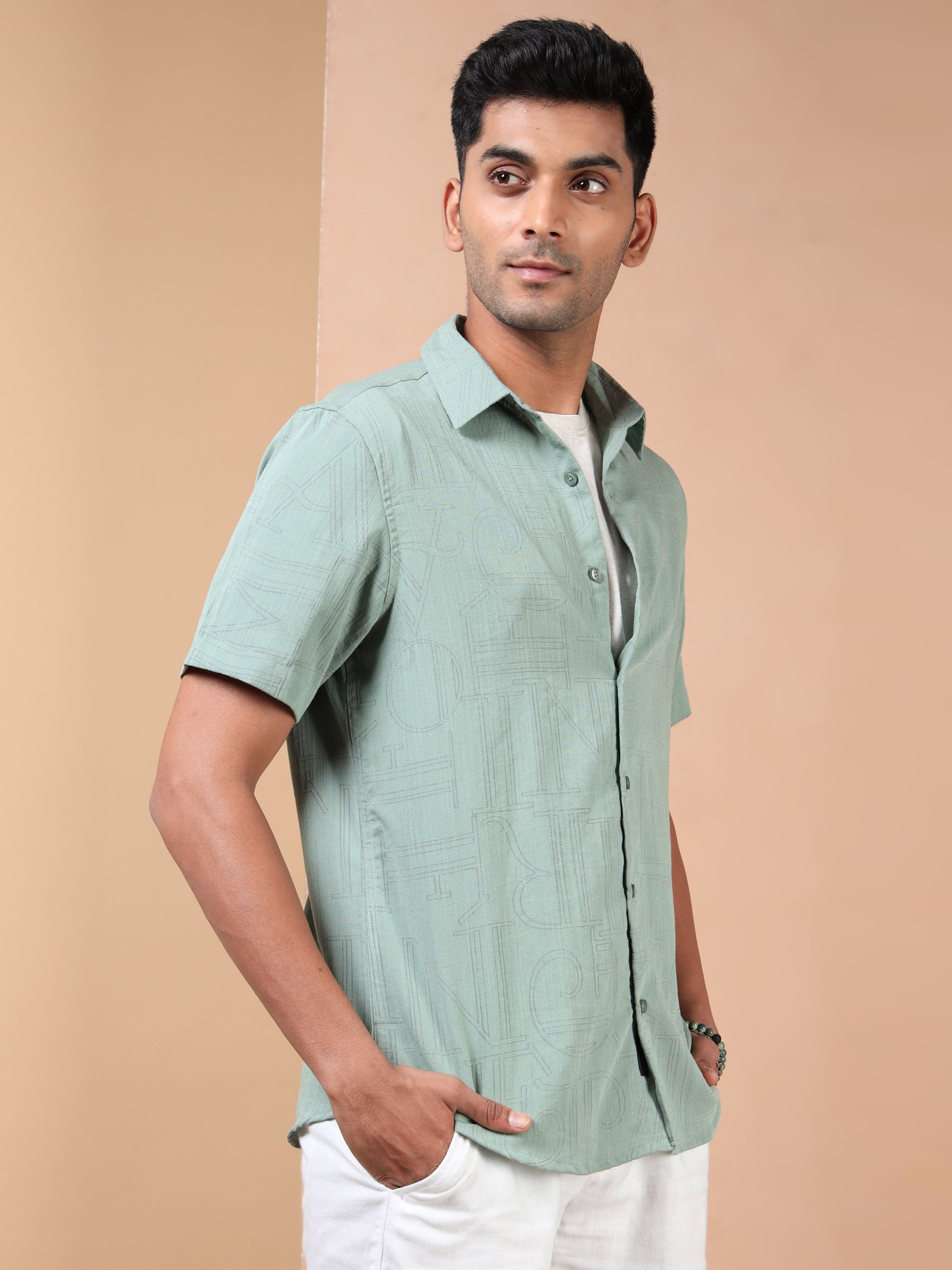 MEN'S PISTA SOLID SLIM FIT SHIRT