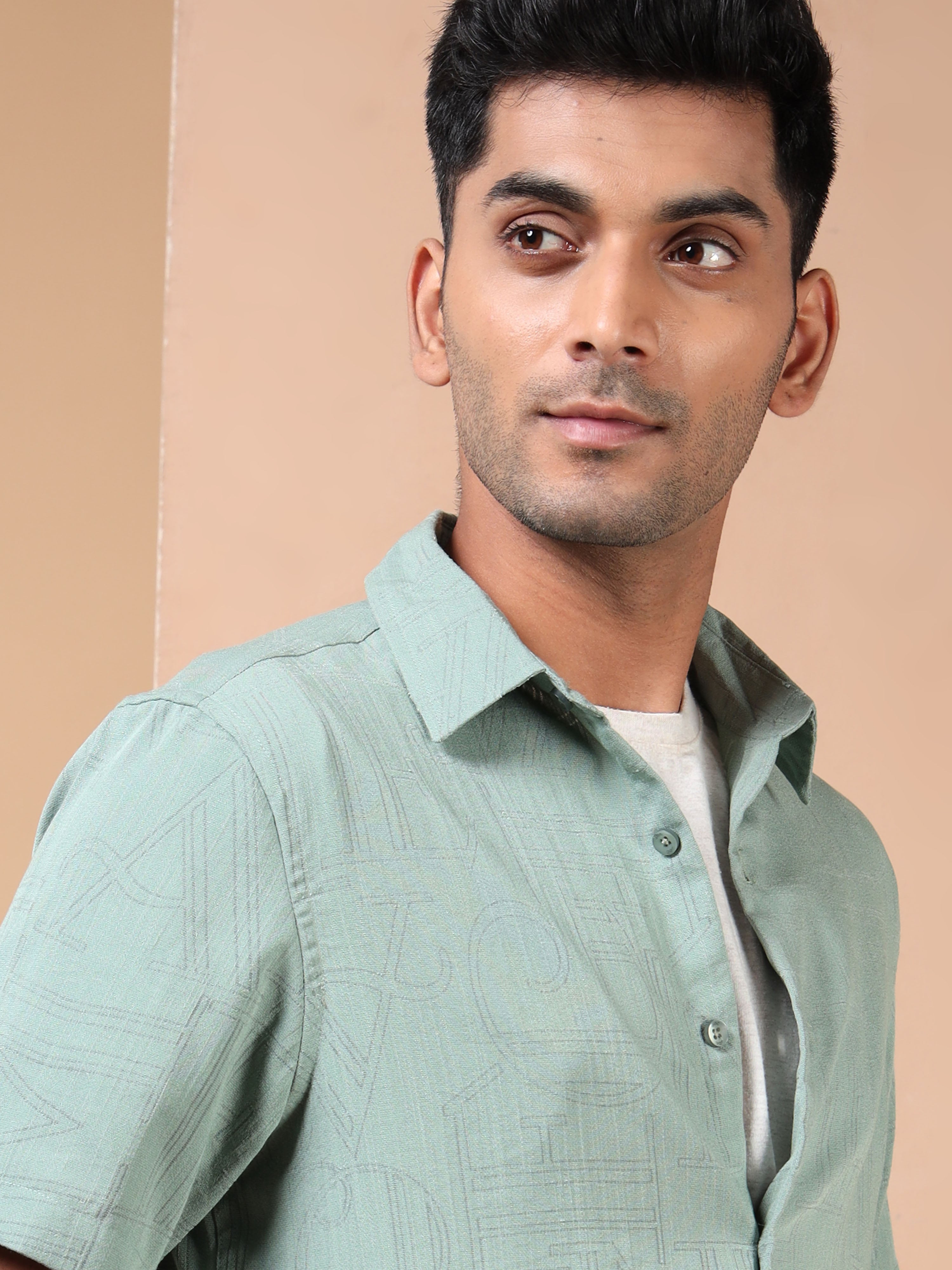 MEN'S PISTA SOLID SLIM FIT SHIRT