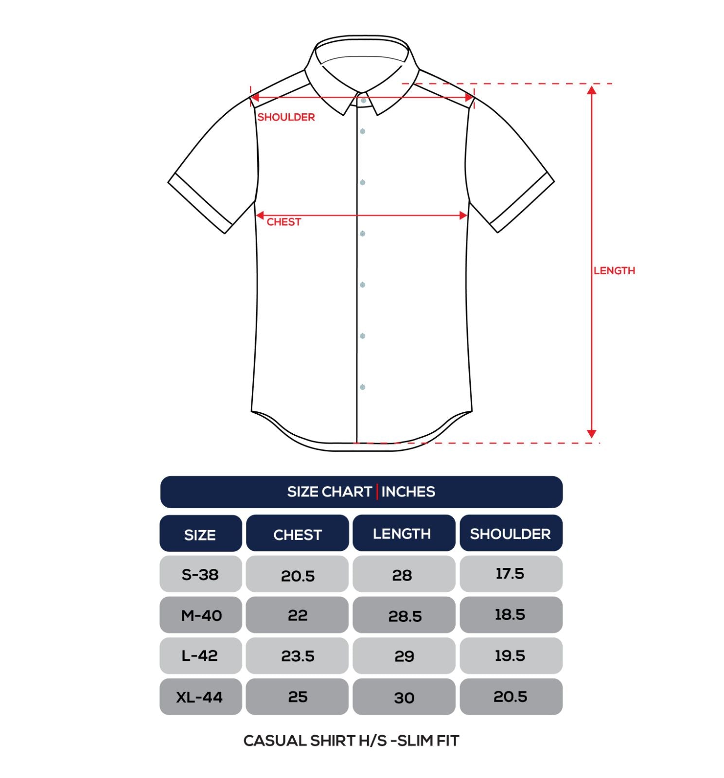 Size Chart 1