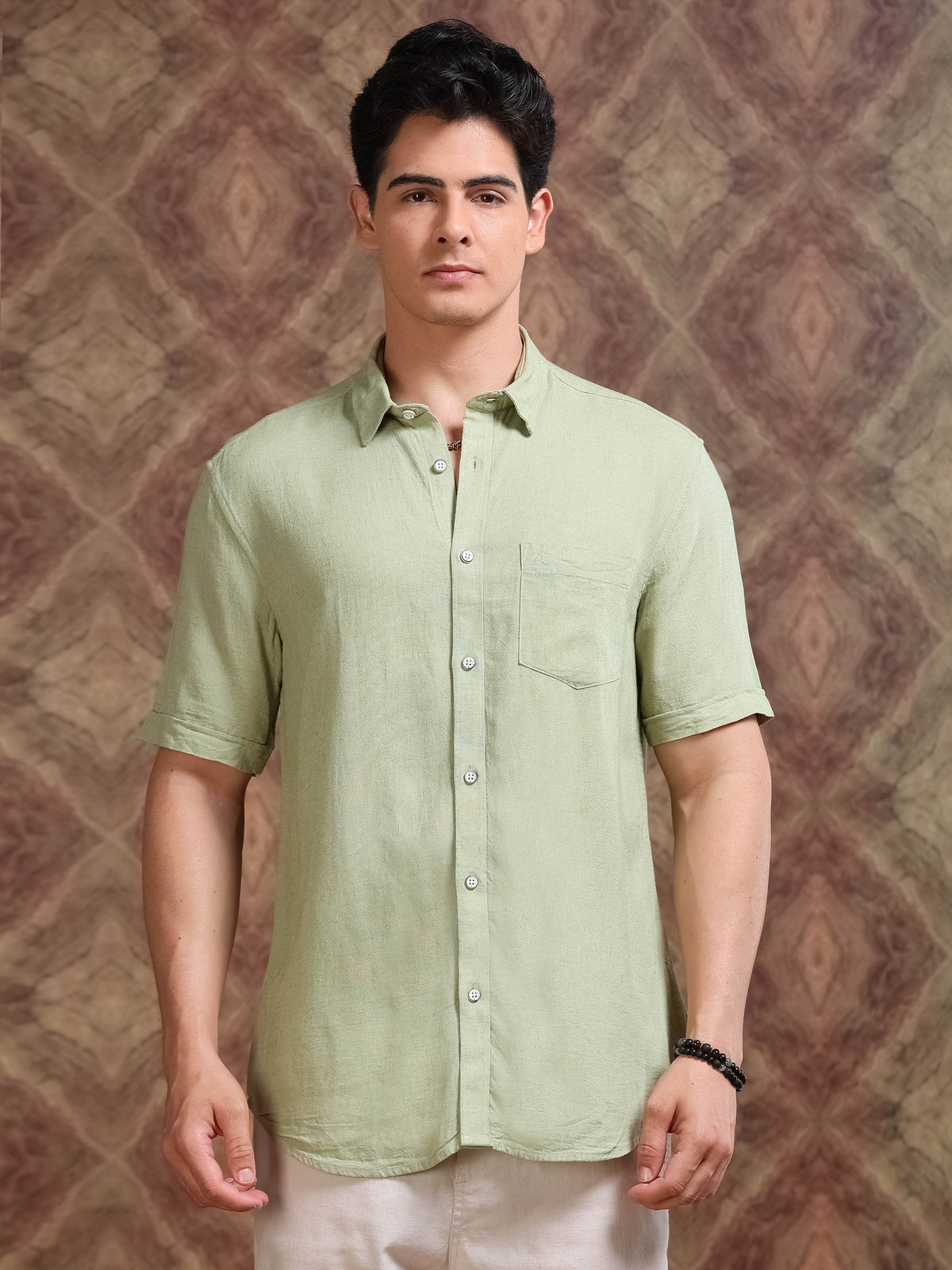 MEN'S AVOCADO SOLID SLIM FIT SHIRT