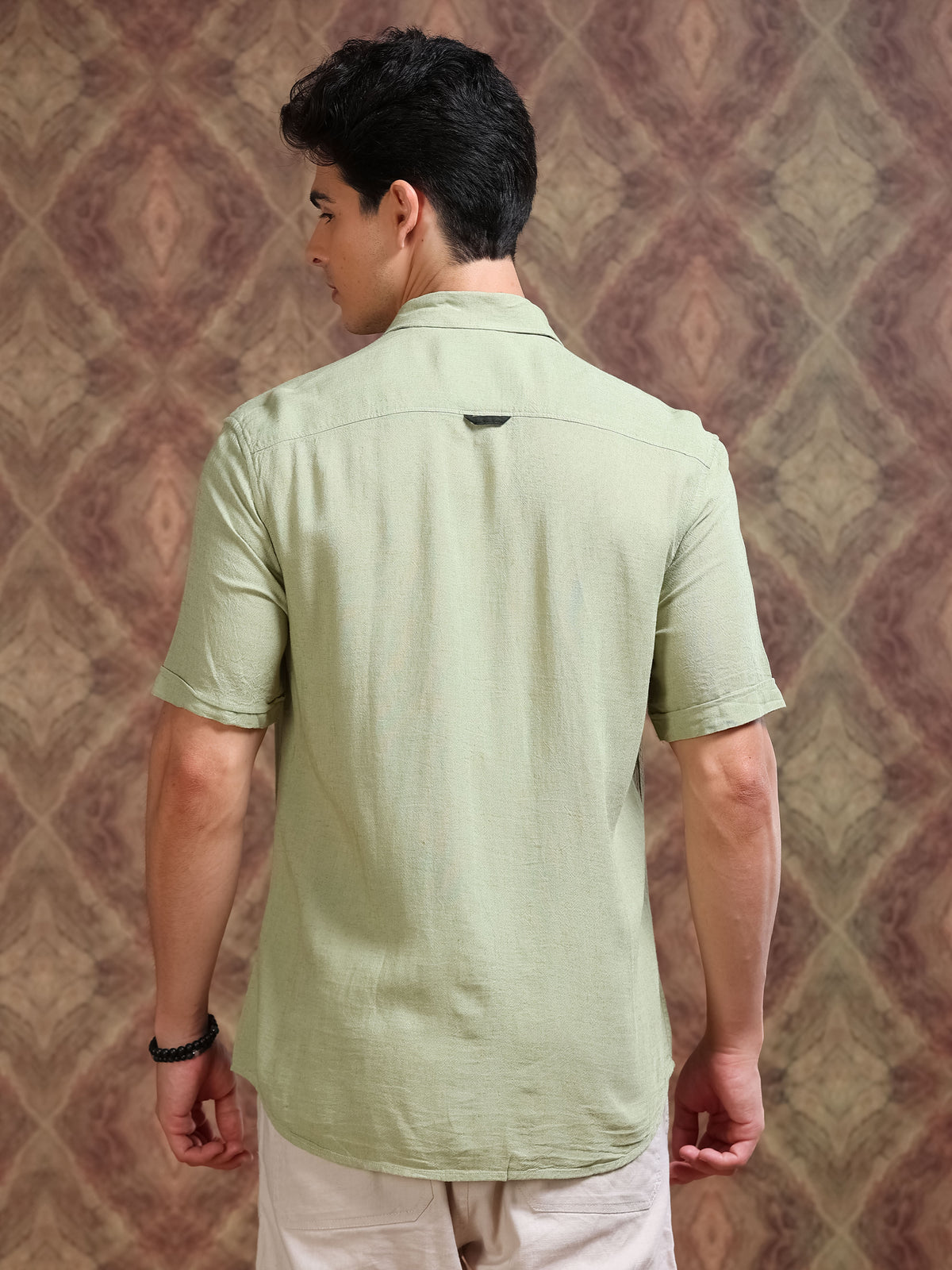 MEN'S AVOCADO SOLID SLIM FIT SHIRT