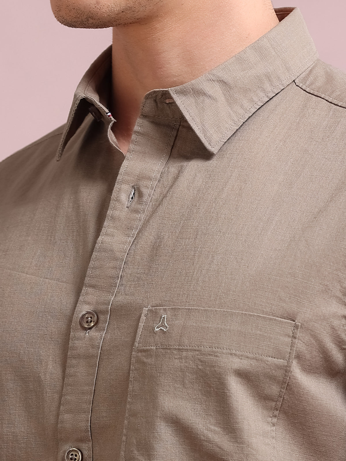 MEN'S MUD SOLID SLIM FIT SHIRT