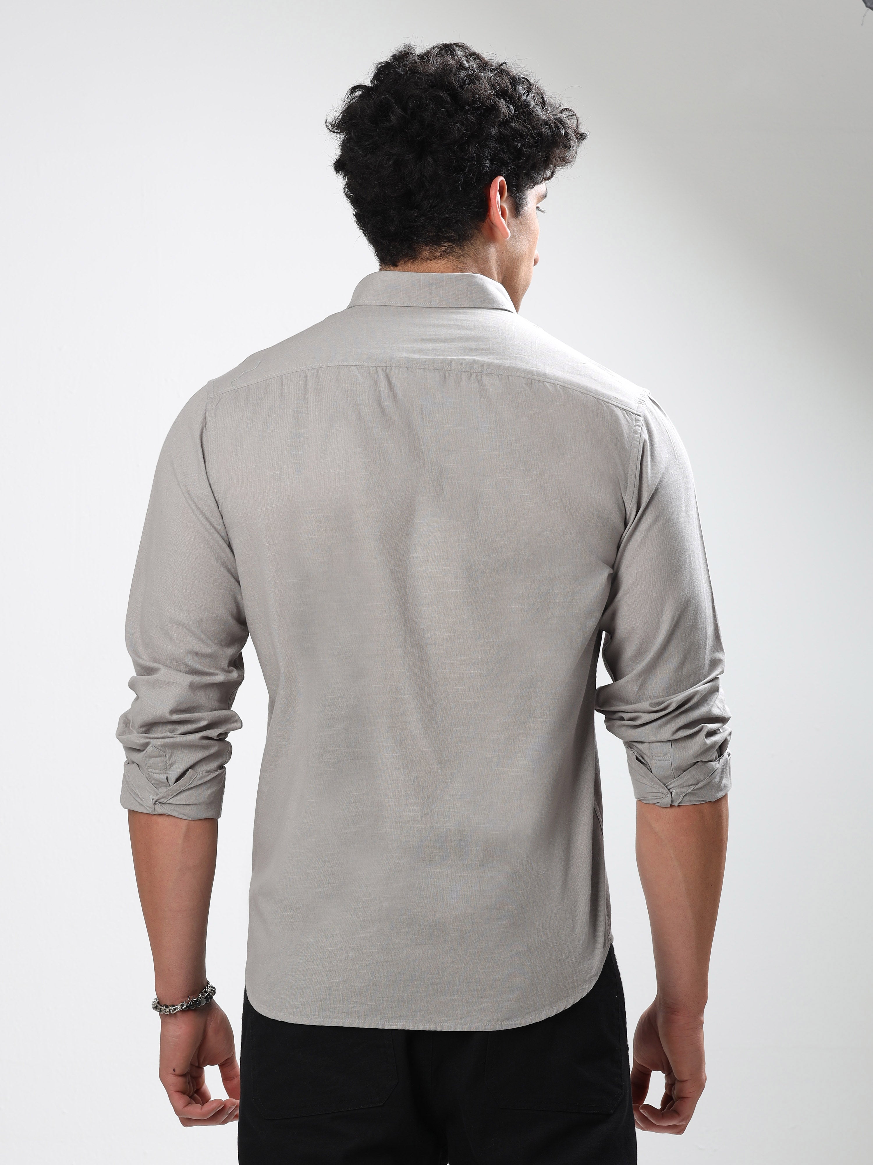 MEN'S MUDDY SOLID SLIM FIT SHIRT