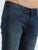 MEN'S  BLUE SOLID SLIM FIT JEANS