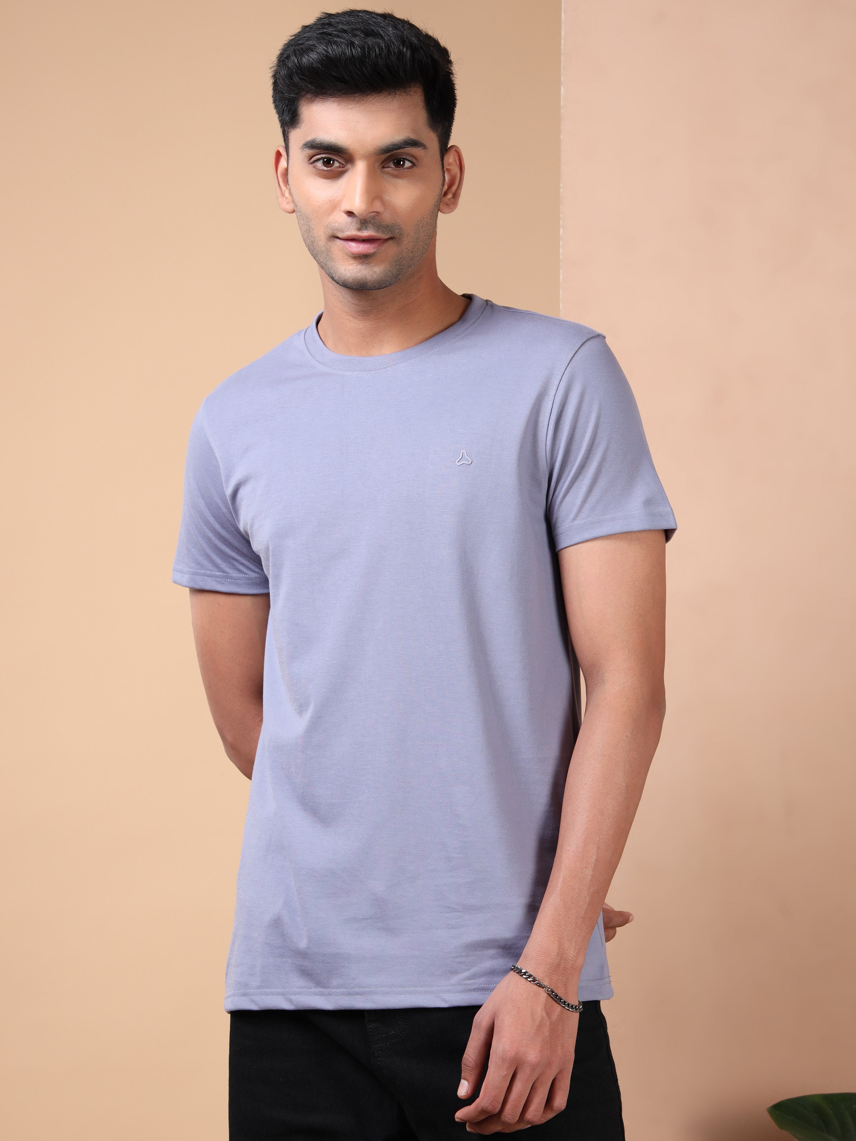 MEN'S GREY / LT BLUE / WHITE SLIM FIT COMBO PACK TSHIRT
