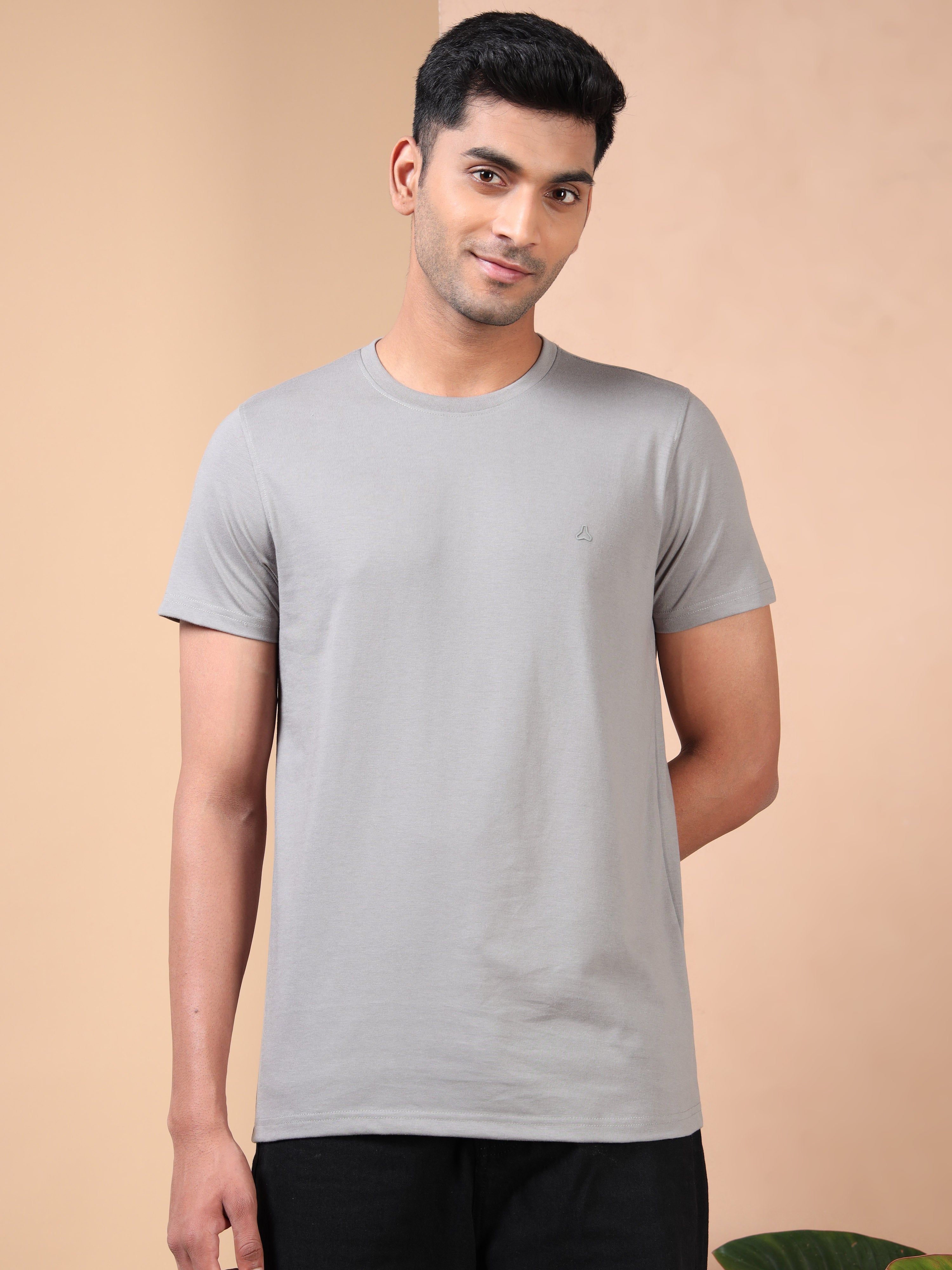 MEN'S GREY / LT BLUE / WHITE SLIM FIT COMBO PACK TSHIRT