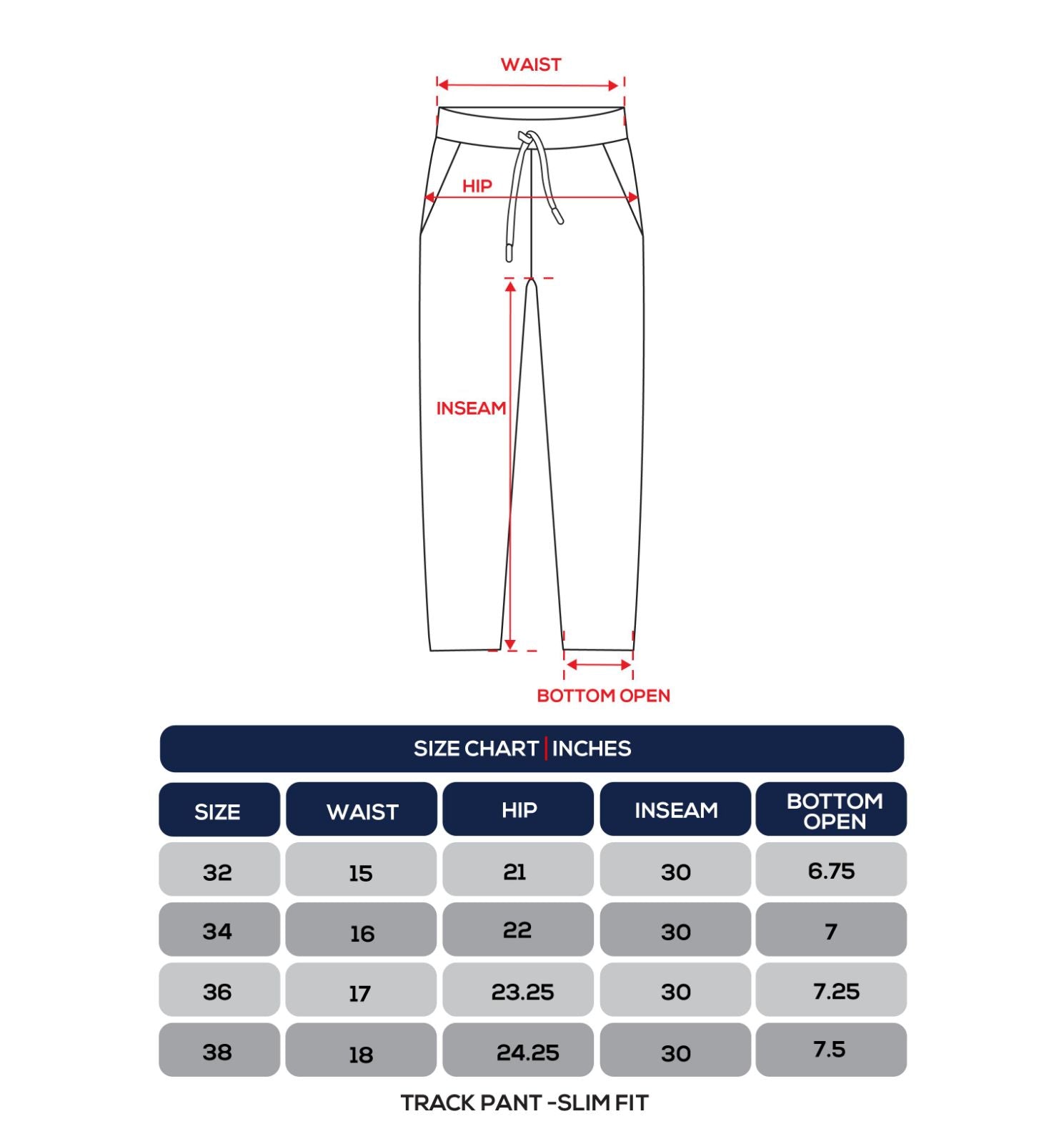 Size Chart 2