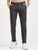 MEN'S GREY SOLID SLIM FIT TROUSER