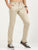 MEN'S KHAKI PRINT SLIM FIT TROUSER