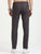 MEN'S GREY SOLID SLIM FIT TROUSER