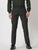 MEN'S BLACK SOLID TAPERED FIT TROUSER