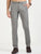 MEN'S GREY CHECKED SLIM FIT TROUSER