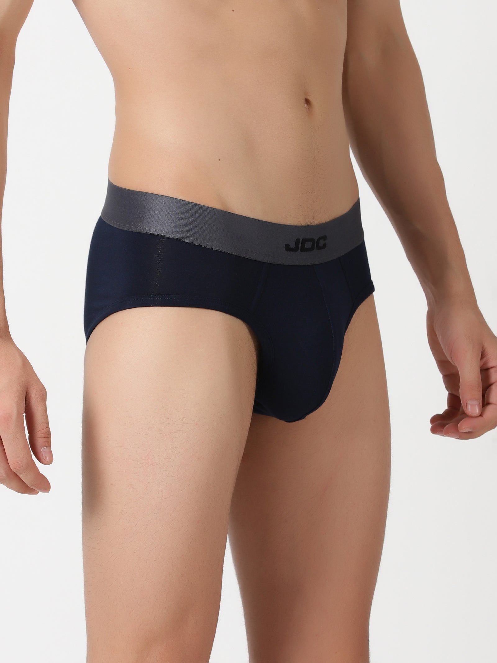 MEN'S Navy SOLID REGULAR FIT BRIEF