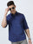 MEN'S ROYAL BLUE-SOLID SLIM FIT SHIRT