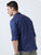 MEN'S ROYAL BLUE-SOLID SLIM FIT SHIRT