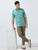 MEN'S EMERALD-SOLID SLIM FIT SHIRT