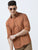 MEN'S GOLD -SOLID SLIM FIT SHIRT