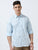 MEN'S BLUE PRINT  SLIM FIT SHIRT