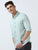 MEN'S AQUAMARINE-SOLID SLIM FIT SHIRT