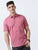 MEN'S TERRACOTA-SOLID SLIM FIT SHIRT