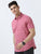 MEN'S TERRACOTA-SOLID SLIM FIT SHIRT