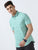 MEN'S LT.GREEN-SOLID SLIM FIT SHIRT