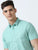 MEN'S LT.GREEN-SOLID SLIM FIT SHIRT