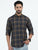 MEN'S KHA GREEN CHECKS SLIM FIT SHIRT