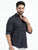 MEN'S NAVY CHECKS SLIM FIT SHIRT