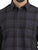 MEN'S BLACK CHECKS SLIM FIT SHIRT