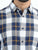 MEN'S KHAKI CHECKS SLIM FIT SHIRT