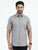 MEN'S GREY SOLID SLIM FIT SHIRT