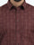 MEN'S MAROON CHECKS SLIM FIT SHIRT