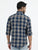 MEN'S TURQUOISE CHECKS SLIM FIT SHIRT