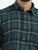 MEN'S GREEN CHECKS SLIM FIT SHIRT