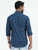 MEN'S BLUE CHECKS SLIM FIT SHIRT