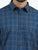 MEN'S BLUE CHECKS SLIM FIT SHIRT