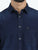 MEN'S BLUE SOLID SLIM FIT DENIM SHIRT