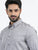 MEN'S GREY PRINT SLIM FIT SHIRT