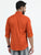 MEN'S RUST SOLID SLIM FIT SHIRT