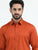 MEN'S RUST SOLID SLIM FIT SHIRT