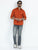 MEN'S RUST SOLID SLIM FIT SHIRT