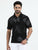 MEN'S BLACK SLIM FIT POLO T-SHIRT