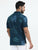 MEN'S BLUES GREEN SLIM FIT POLO T-SHIRT