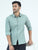 MEN'S LT.GREEN SOLID SLIM FIT SHIRT